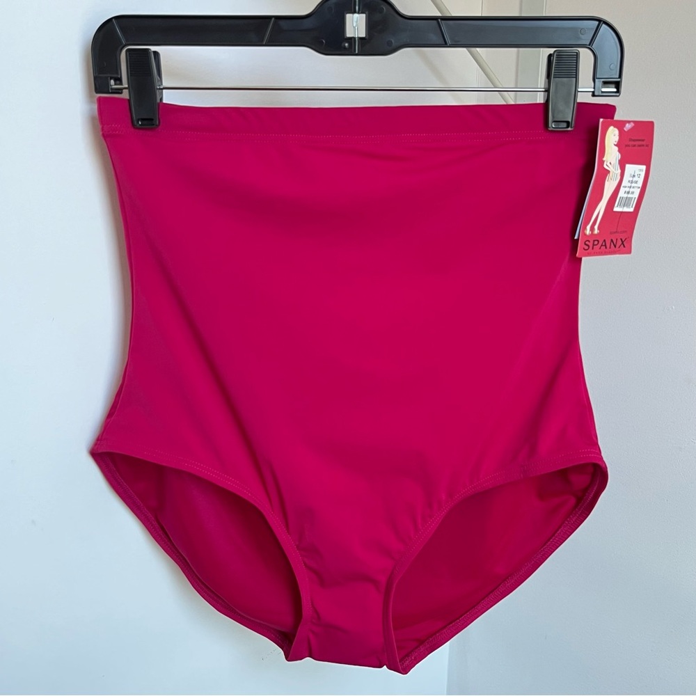 Spanx • 12 • High Rise Bikini Swim Bottom